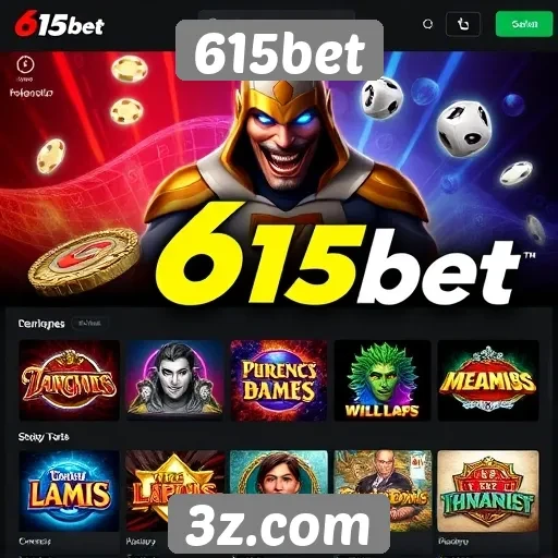 615bet oferece uma variedade de jogos online